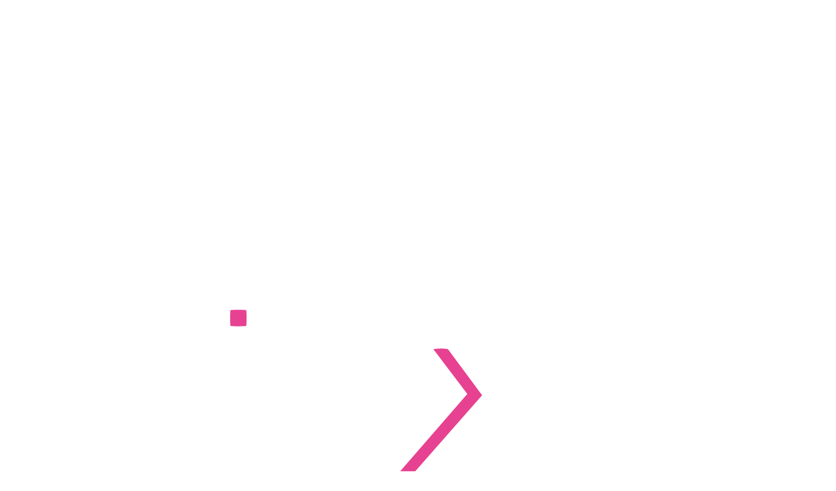 SM Logo - White w Pink